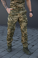 Качественные тактические штаны пиксель летние на службу для города, Военные брюки армейские камуфляжные легкие