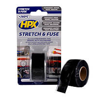 Лента для герметизации HPX Stretch&Fuse, 25мм х 3м, черная