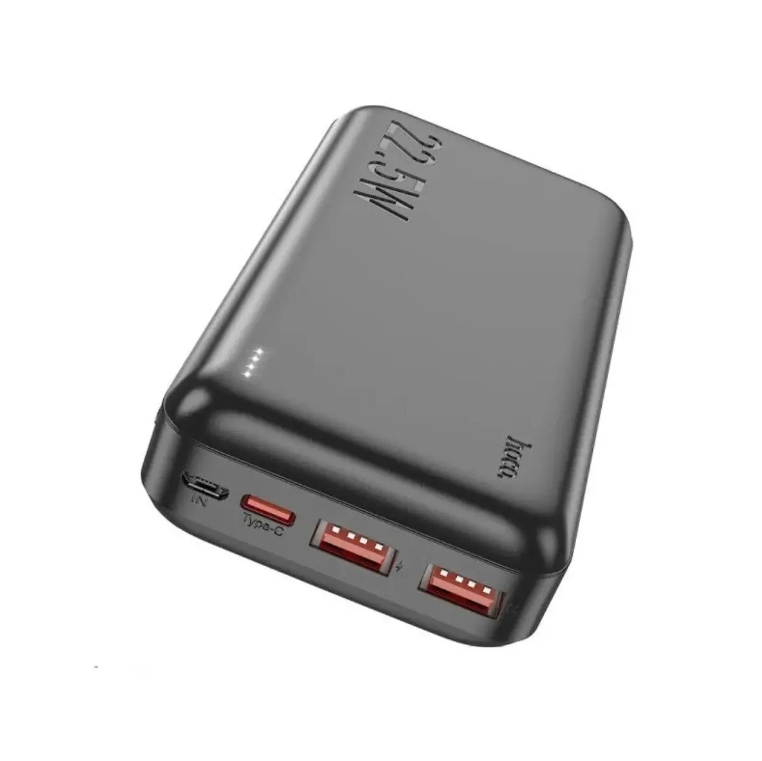 Зовнішній акумулятор Power Bank HOCO J101A astute 20000 mah 22.5w Повербанк із функцією швидкого заряджання смартфона