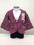 Болеро для дівчаток в'язане 128,140,152,164 зросту Tossy kids, фото 3