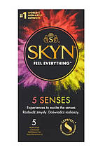 Презервативи Skyn 5 Senses безлатексні упаковка