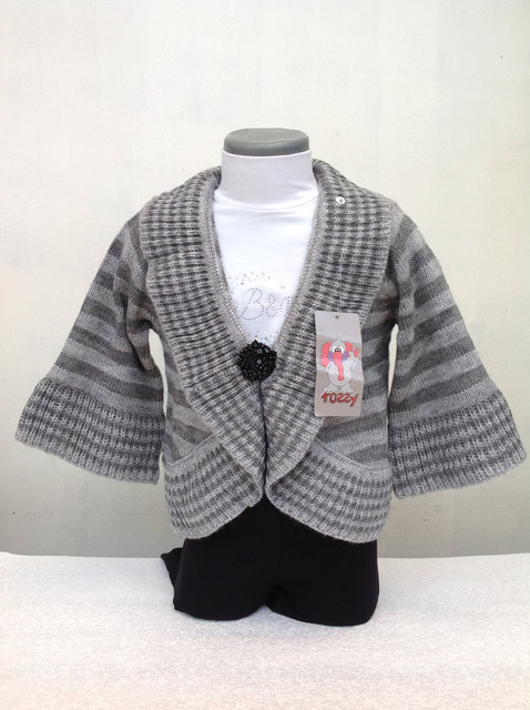 Болеро для дівчаток в'язане 128,140,152,164 зросту Tossy kids, фото 1