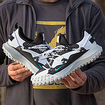 Зимові Чоловічі Кросівки Nike ACG Mounth Low White Black / Найк АCГ Моунт Низькі Білі з Чорним, фото 2