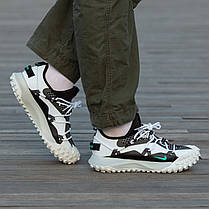 Зимові Чоловічі Кросівки Nike ACG Mounth Low White Black / Найк АCГ Моунт Низькі Білі з Чорним, фото 5