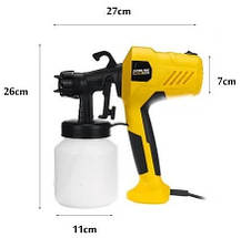 Фарбопульт пульверизатор побутовий електричний для дому Electric Paint Sprayer, фото 4