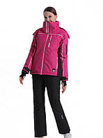 Куртка лыжная женская Just Play черный (B2391-pink) - L