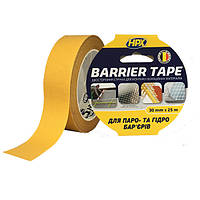 Двухсторонняя лента HPX BARRIER TAPE, 30мм х 25м, прозрачная