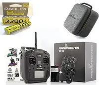 Пульт для FPV Radiomaster tx12 elrs m2 mark ii + Кейс для пульта + Акумулятори