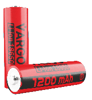 Аккумулятор VARGO Li-ion 18650 3.7V 1200mAh