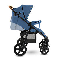Детская коляска для прогулок складная Lionelo ANNET Plus BLUE DENIM, Дети до 22 кг HBB