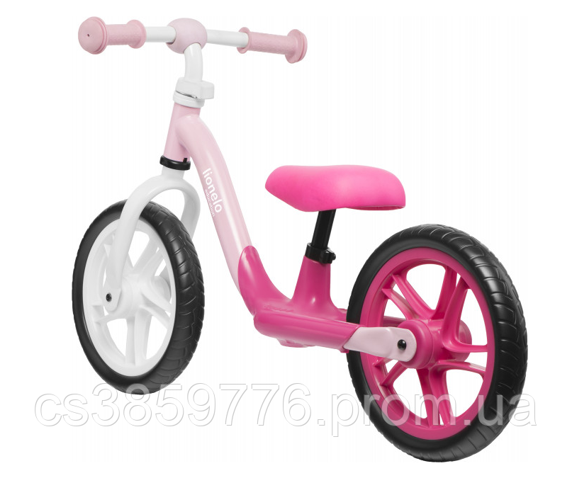 Детский беговел-велосипед Lionelo Alex Bubblegum, Беговел для малышей без педалей HBB - фото 1 - id-p2174559459