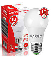 LED лампа VARGO A60 10W E27 4000K 950lm (V-110505)