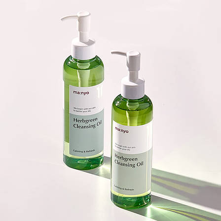 Гідрофільна олія з екстрактом трав Manyo Factory Herb Cleansing Oil, 200 мл (391608), фото 3