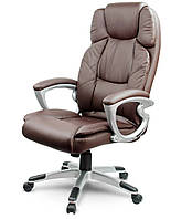 Сучасне офісне крісло Sofotel EG-227 Brown Комп'ютерне крісло для кабінету HBB