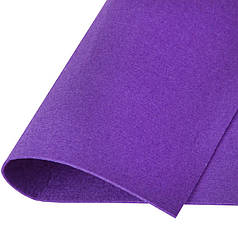 Фетр твердий 1,2 мм, 20х30 см, № 16 бузковий (Корея)