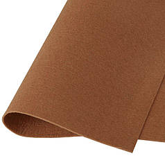 Фетр твердий 1,2 мм, 20х30 см №31 світло-коричневий (Корея)