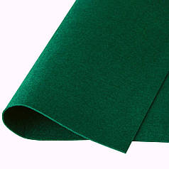 Фетр твердий 1,2 мм, 20х30 см, № 20 темно-зелений (Корея)