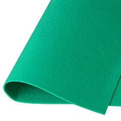 Фетр твердий 1,2 мм, 20х30 см, № 21 м'ятний (Корея)