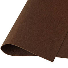 Фетр твердий 1,2 мм, 20х30 см, № 32 коричневий (Корея)