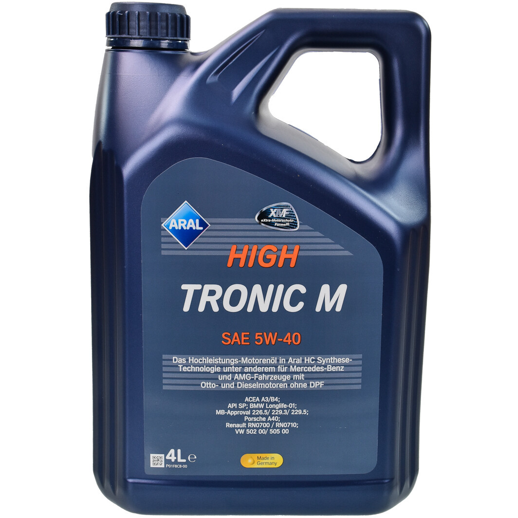 Моторне мастило Aral High Tronic M 5W-40 4 л.
