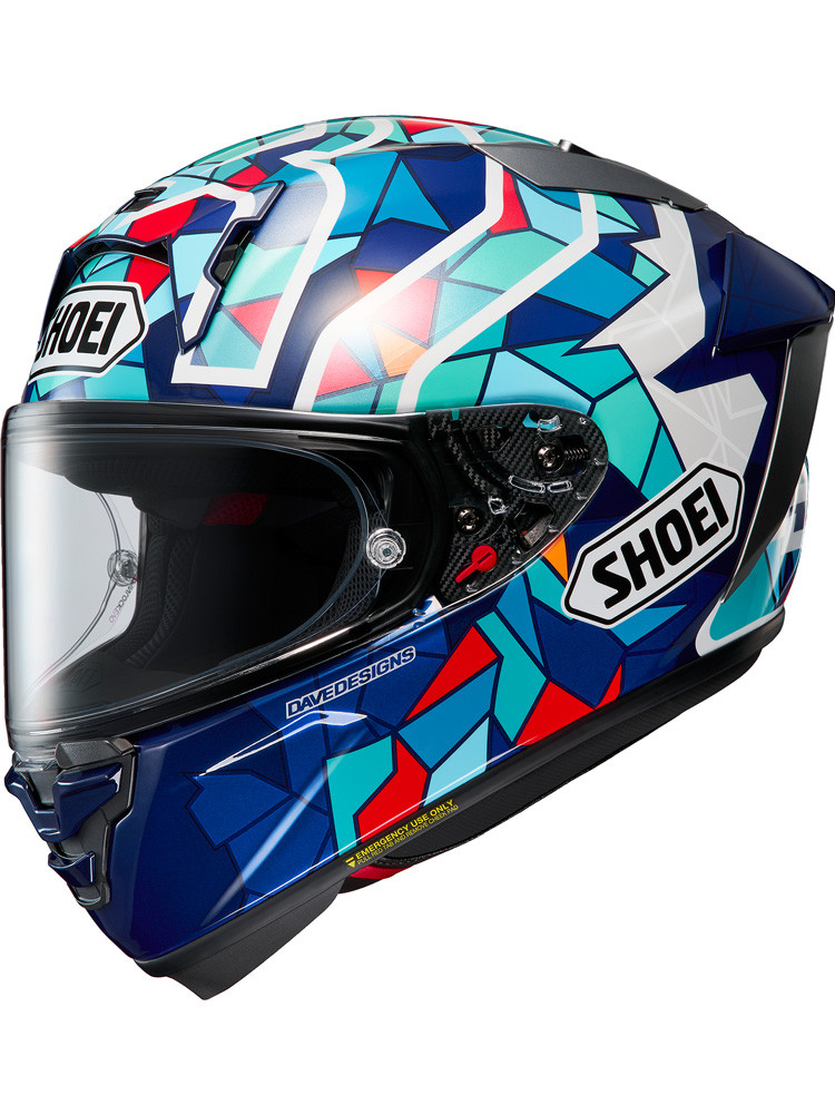 Мотошолом Shoei X-SPR PRO Marquez Barcelona TC-10