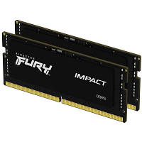 Модуль памяти для ноутбука SoDIMM DDR5 64GB (2x32GB) 4800 MHz FURY Impact Kingston Fury (ex.HyperX)