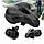 Велосипедна сідло комфортне з амортизаторами I-Bike Black, фото 6
