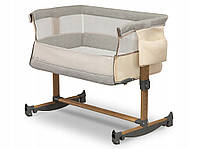 Приставная кроватка для новорожденных 3в1 Lionelo Leonie Beige Sand HBB
