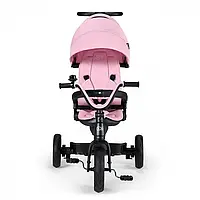 Трехколесный велосипед коляска с ручкой KiderKraft Twipper Pink, Велосипед-коляска HBB