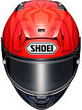 Мотошолом Shoei X-SPR PRO Marquez7 TC-1 red-blue, фото 2
