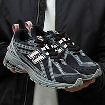 Чоловічі Кросівки New Balance 1906R Black Pink Reflective / Нью Беланс 1906Р Рефлектив Чорні з Рожевим, фото 4