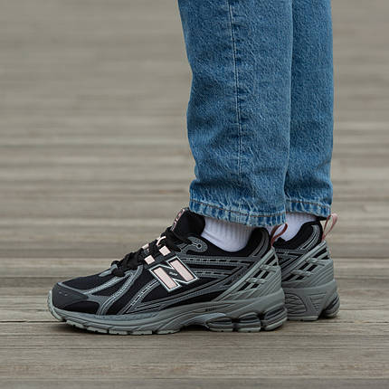 Чоловічі Кросівки New Balance 1906R Black Pink Reflective / Нью Беланс 1906Р Рефлектив Чорні з Рожевим, фото 1