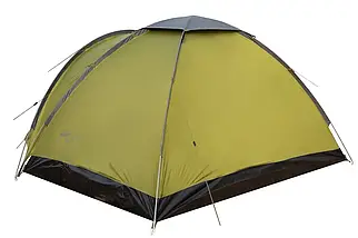 Намет Tramp Lite Fly 3 Olive | Універсальна одношарова тримісна туристична палатка з містким тамбуром і одним входом, фото 5