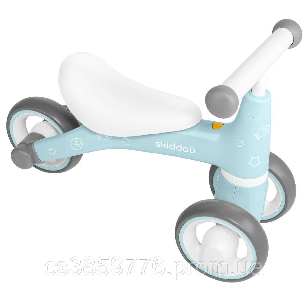 Беговел для малышей без педалей Skiddou hight 12+ мес, Велобег 3 колеса для малышей HBB - фото 8 - id-p2174560497