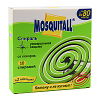 Спирали от комаров Универсальная защита Mosquitall 10 шт