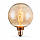 LED лампа VIDEX Filament VL-DNA-G125-A 3.5W E27 1800K Amber, фото 3