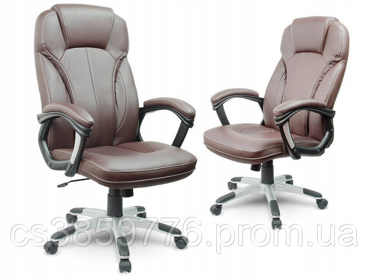 Современное офисное кресло Sofotel EG-222 Brown Компьютерное кресло для кабинета HBB - фото 2 - id-p2174561214