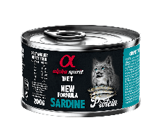 Alpha Spirit Sardine Protein 200г консерва для кошек (с сардиной)