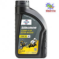 Моторное синтетическое эфирное масло "Silkolene Comp 4 15W-50 XP', 1л