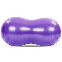 Мяч для фитнеса фитбол Арахис Zelart FI-7136 цвет фиолетовый ep
