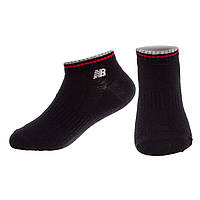 Носки спортивные детские укороченные NB BC-6943 размер M-7-9 лет цвет черный ep
