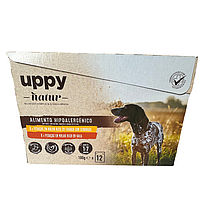 Влажный корм для собак в паучах беззерновой гипоаллергенный Uppy Natur 12x100g