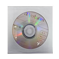 Диск Verbatim 4.7Gb -16x у конверті DVD-R