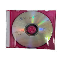 Диск Verbatim 8.5Gb - 8x DVD+R double layer, slimbox