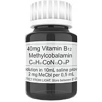 Метилкобаламин ( Витамин В12 ) 40 000 mcg Lyophiliial. Methylcobalamin (Vitamin B12) инъекции 10 ml.