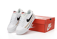 Женские кроссовки Nike Court Legacy Lift White кеды Найк Корт Легаси Лифт