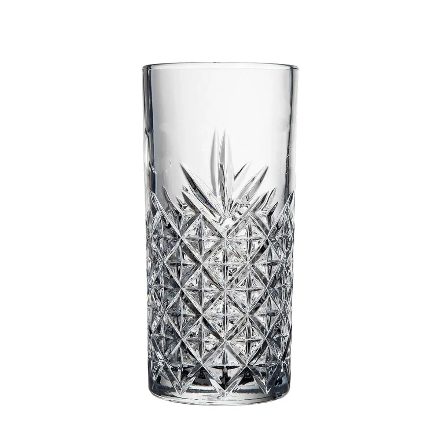 Набір склянок Helios високих Оксфорд 280мл 6шт BM809BLC, фото 1