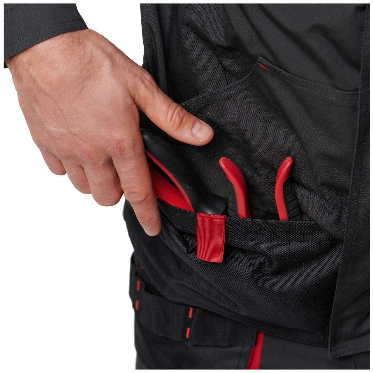 Куртка рабочая защитная SteelUZ RED 23 (рост 176) спецодежда - фото 2 - id-p1688842865
