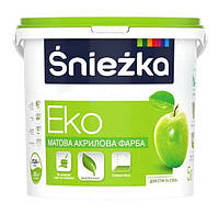 Фарба інтер'єрна SNIEZKA Еко 7 кг/5 л