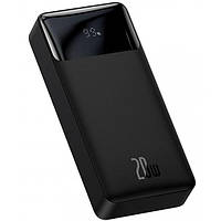 Универсальная мобильная батарея Baseus Power Bank Bipow 20000 mah LED 20W Black ET, код: 7936478